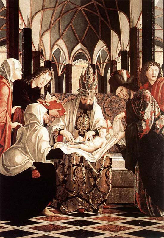 Saint Wolfgang Altarpiece-Circumcision